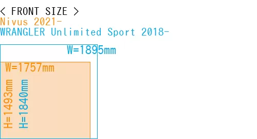 #Nivus 2021- + WRANGLER Unlimited Sport 2018-